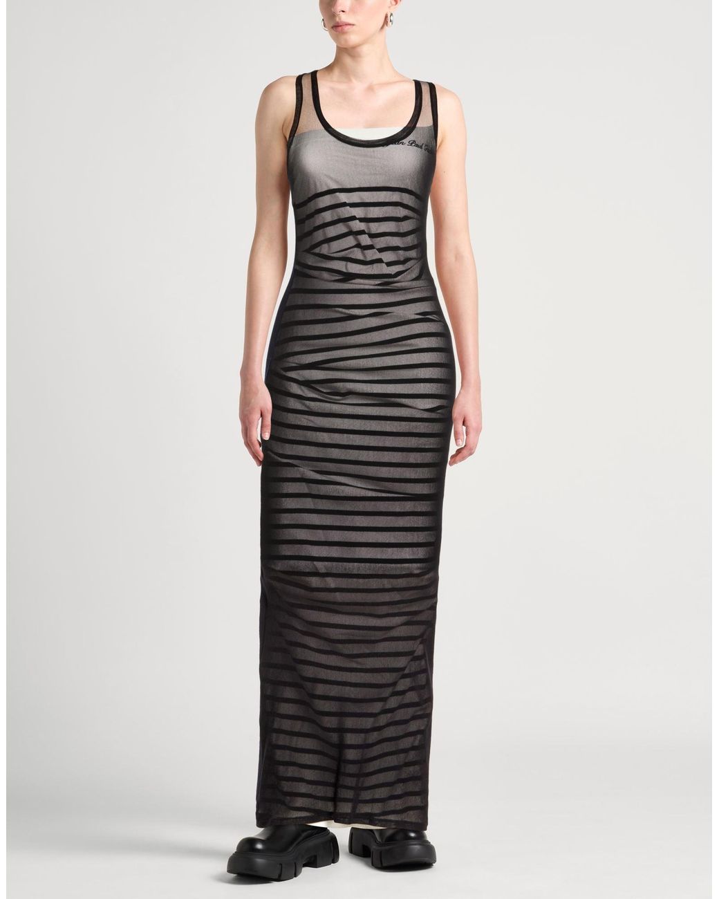 Jean Paul Gaultier White Maxi Dress