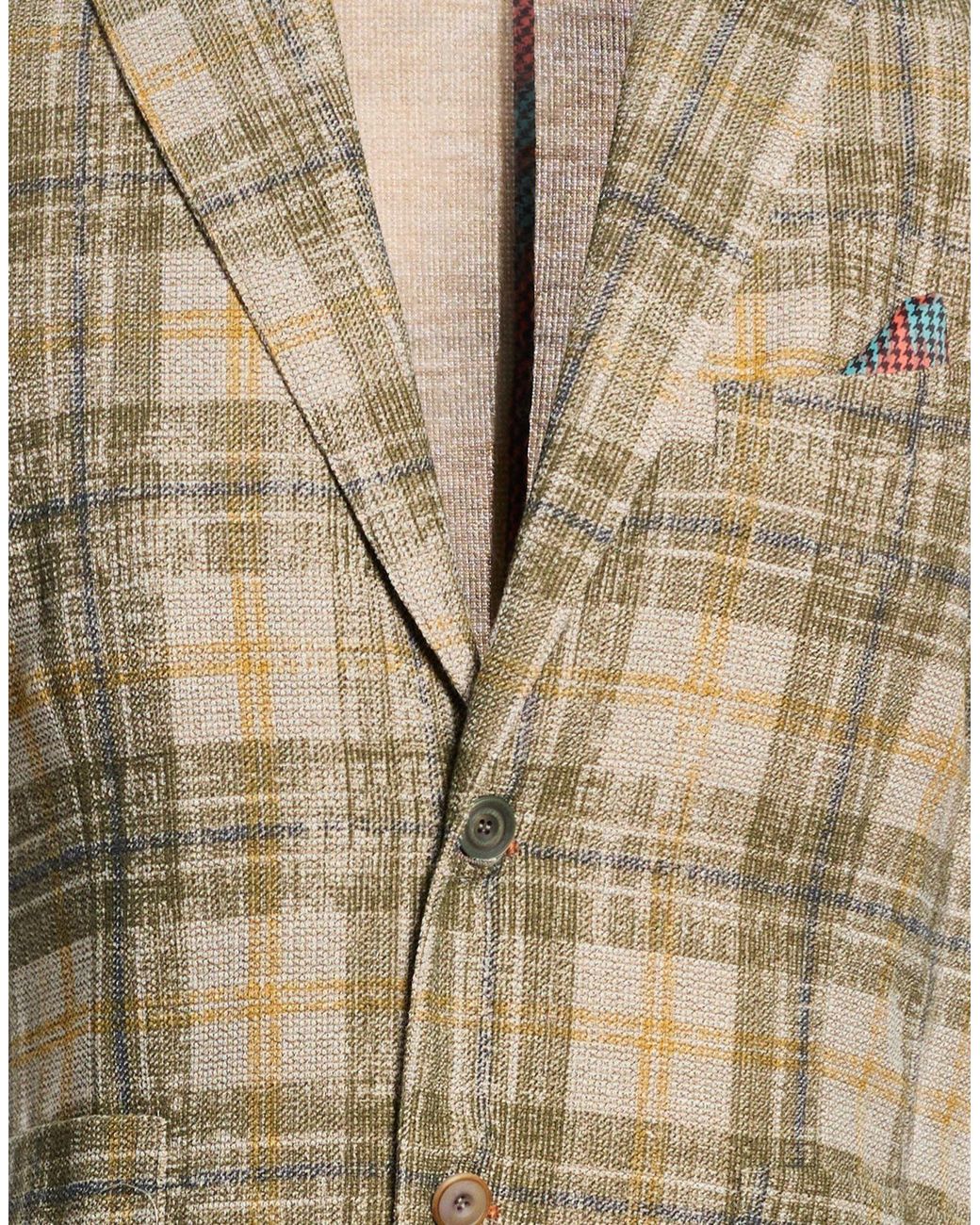 Bob Green Blazer Polyester, Cotton for men