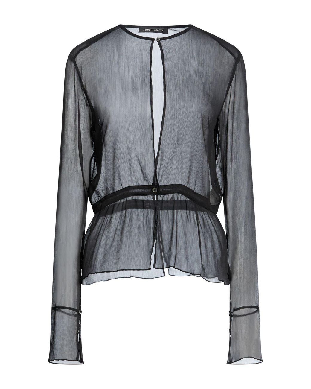 Top Our Legacy de color Black
