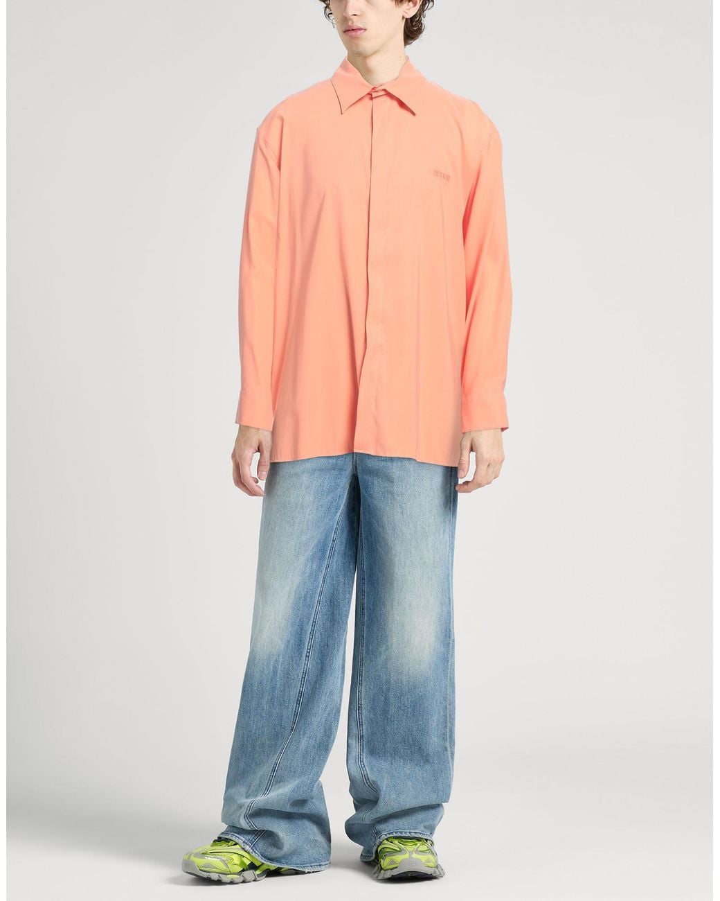 MSGM Hemd in Pink für Herren