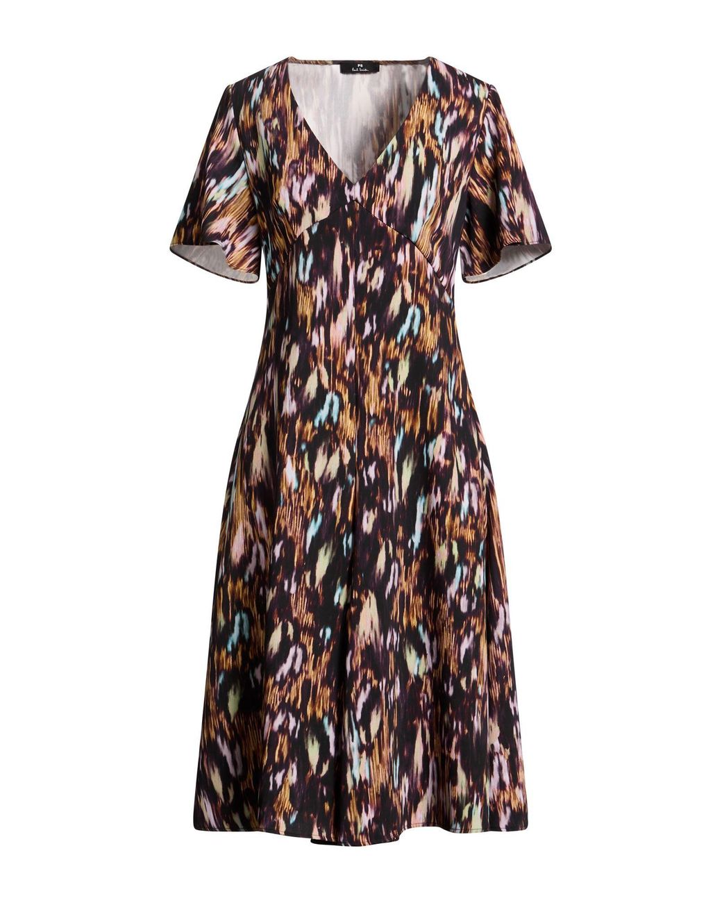 Paul Smith Purple Midi Dress