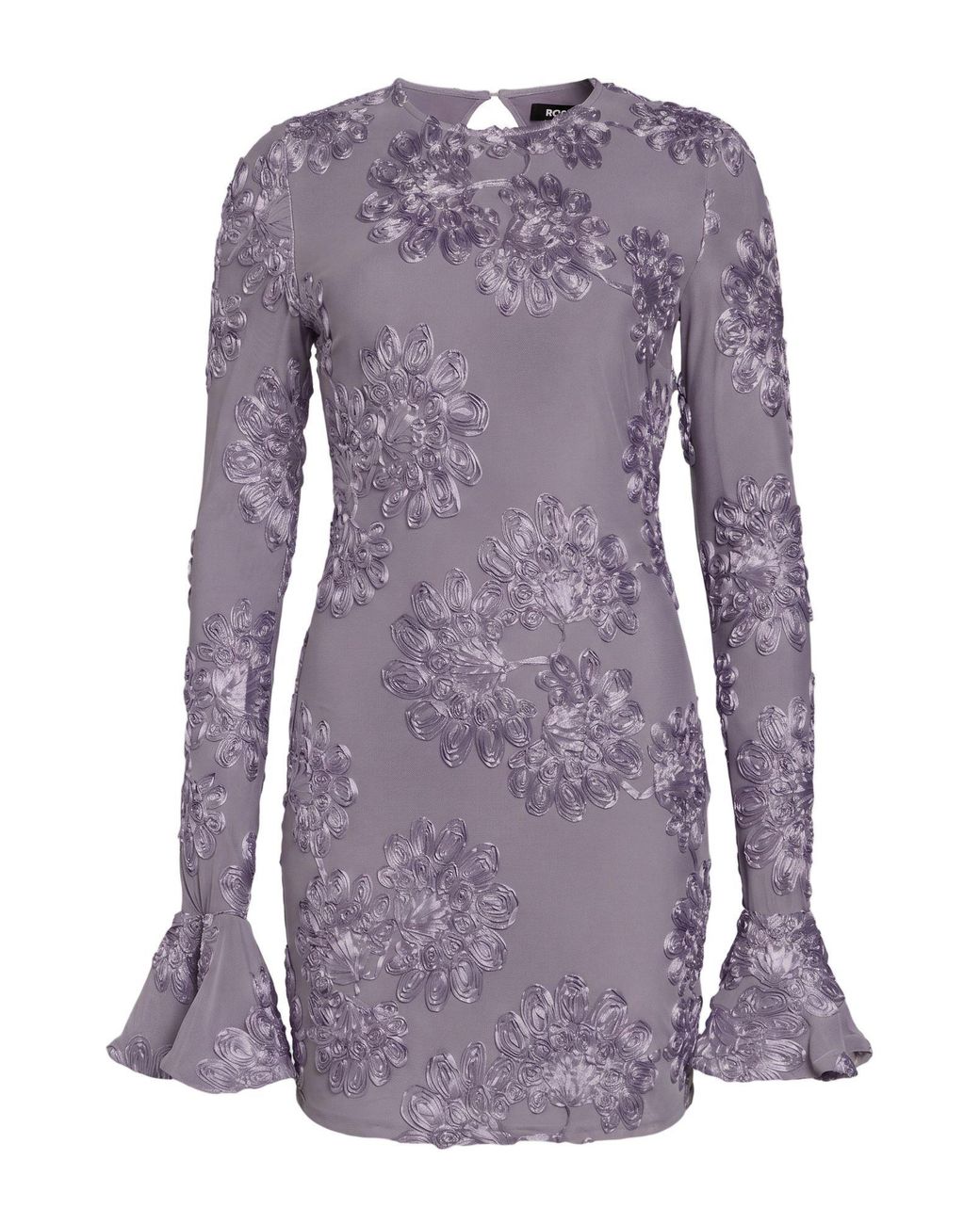 ROTATE BIRGER CHRISTENSEN Purple Mini Dress