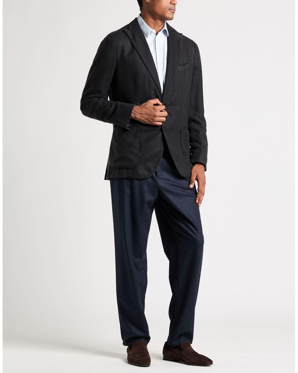 Boglioli Black Blazer for men