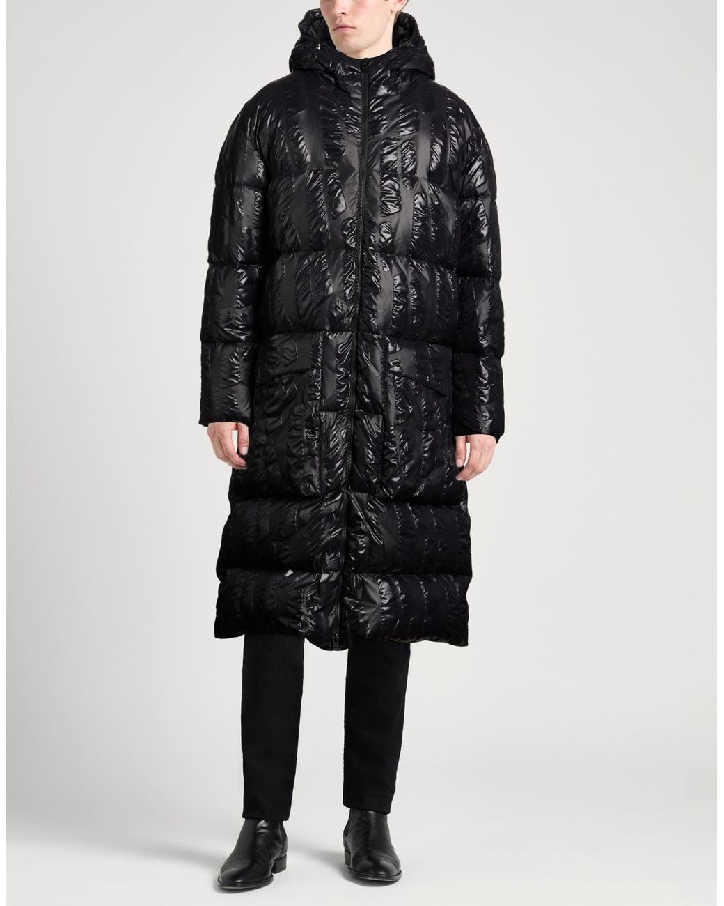Herno Black Globe Puffer Polyamide for men