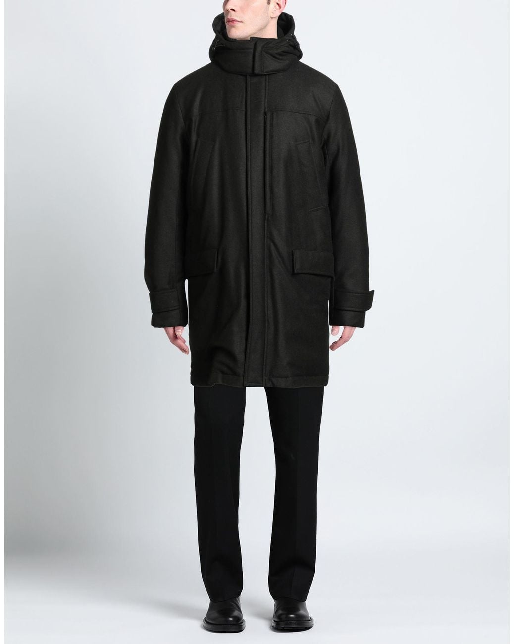 Sealup Black Coat for men