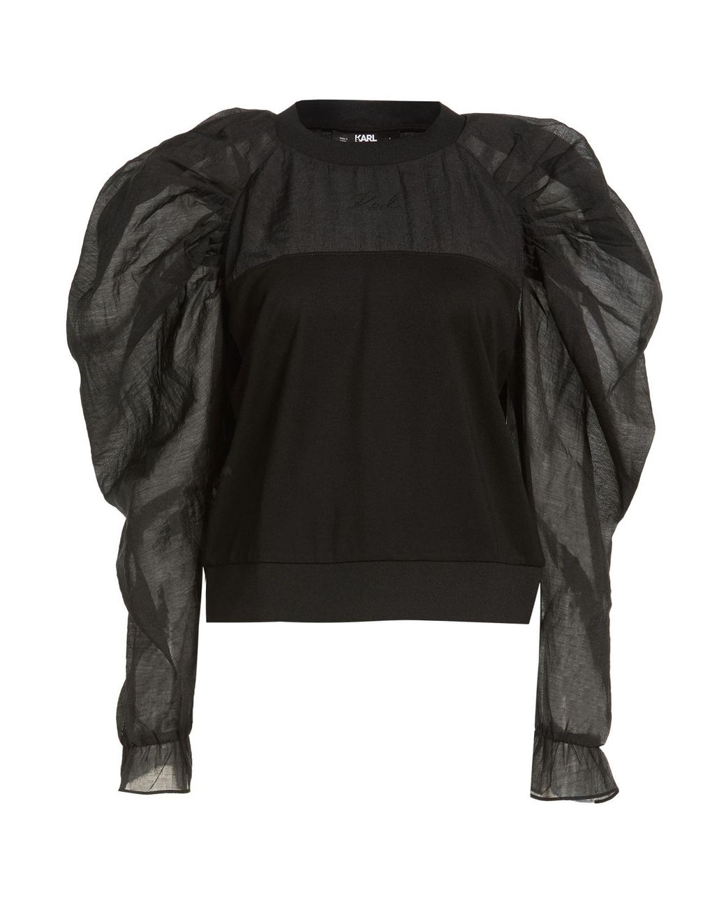 Karl Lagerfeld Black Top