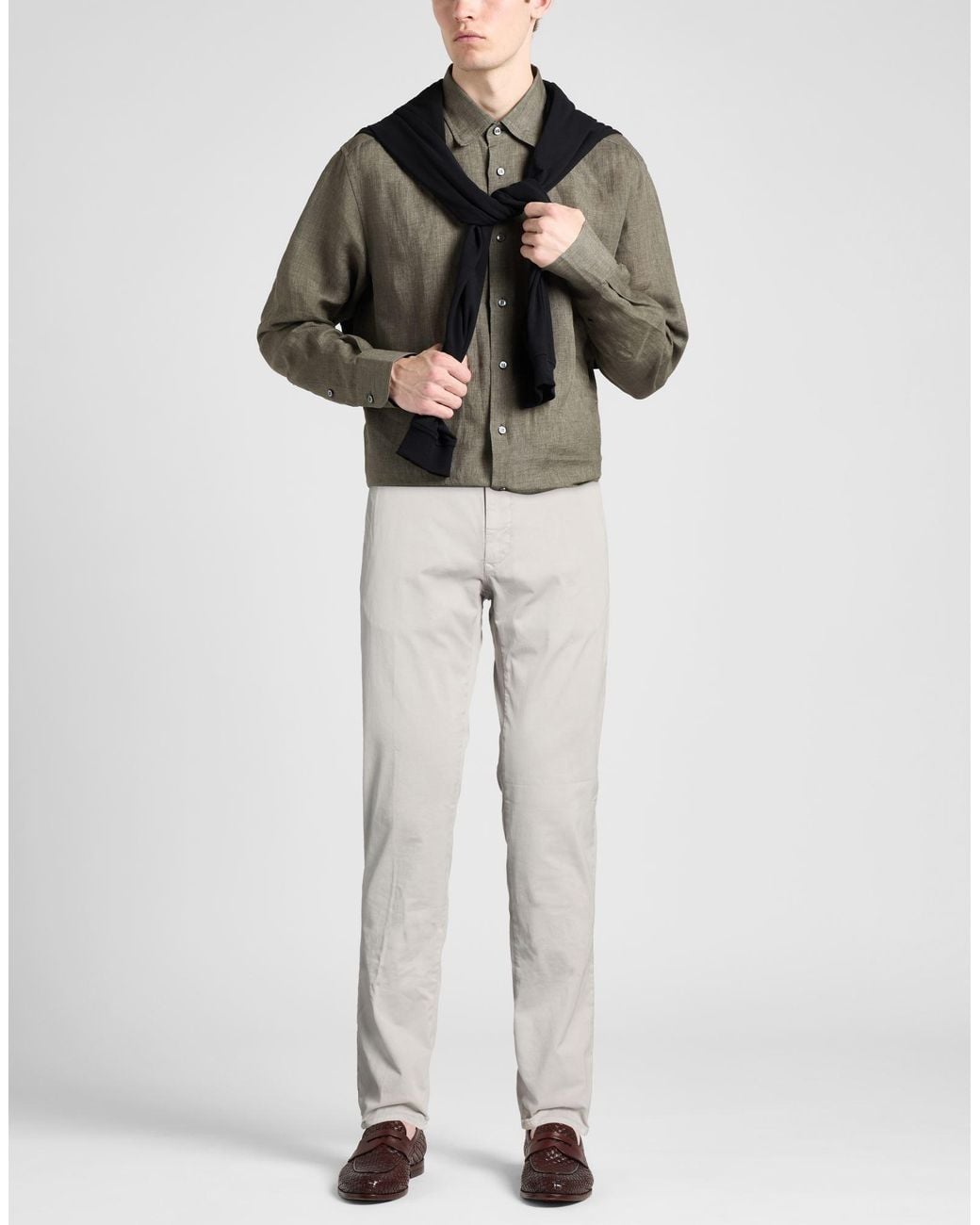 Incotex Gray Pants for men