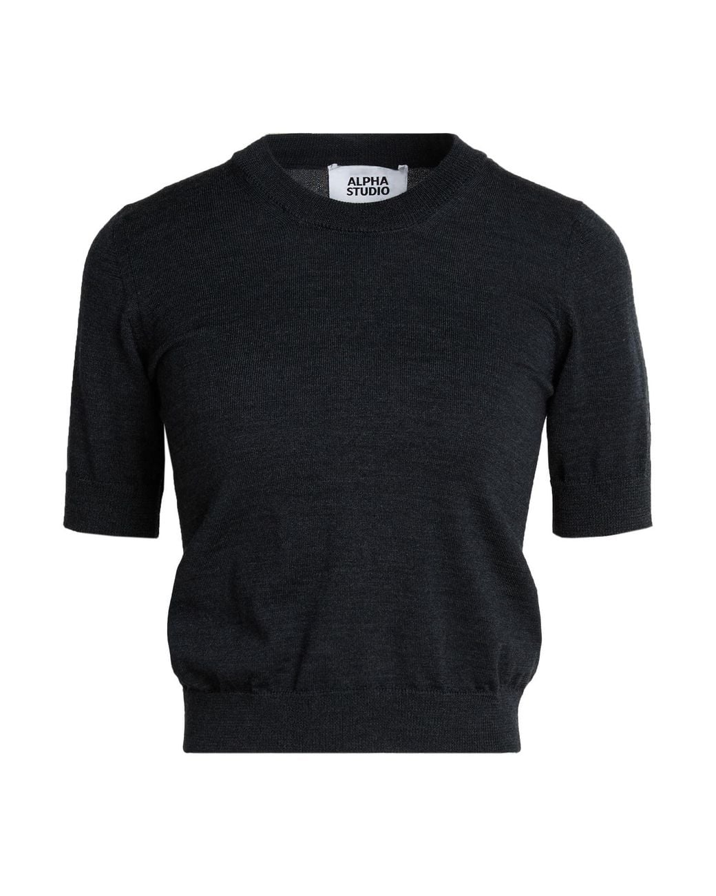 Alpha Studio Black Pullover