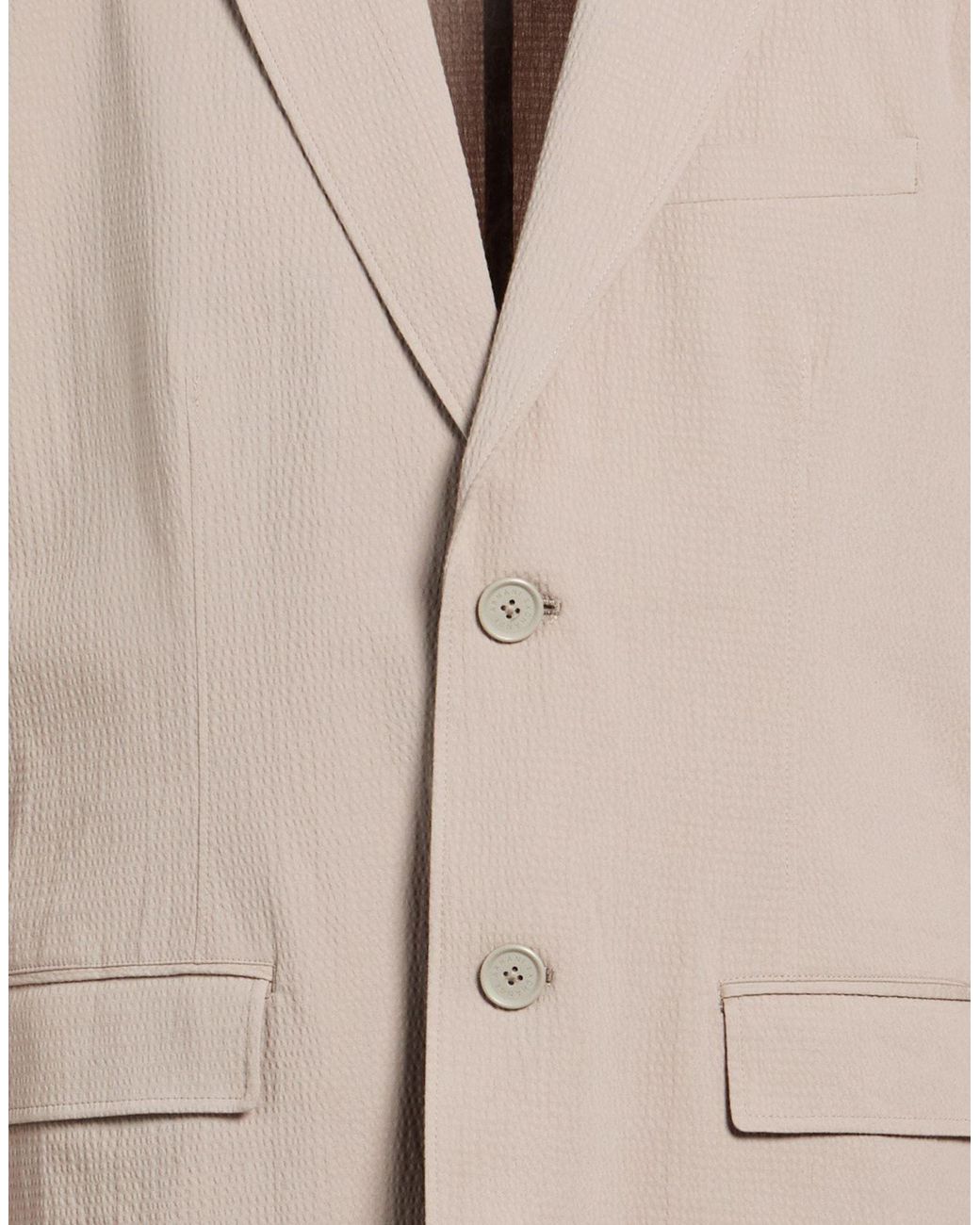 ARMANI EXCHANGE Natural Blazer Cotton, Elastane for men