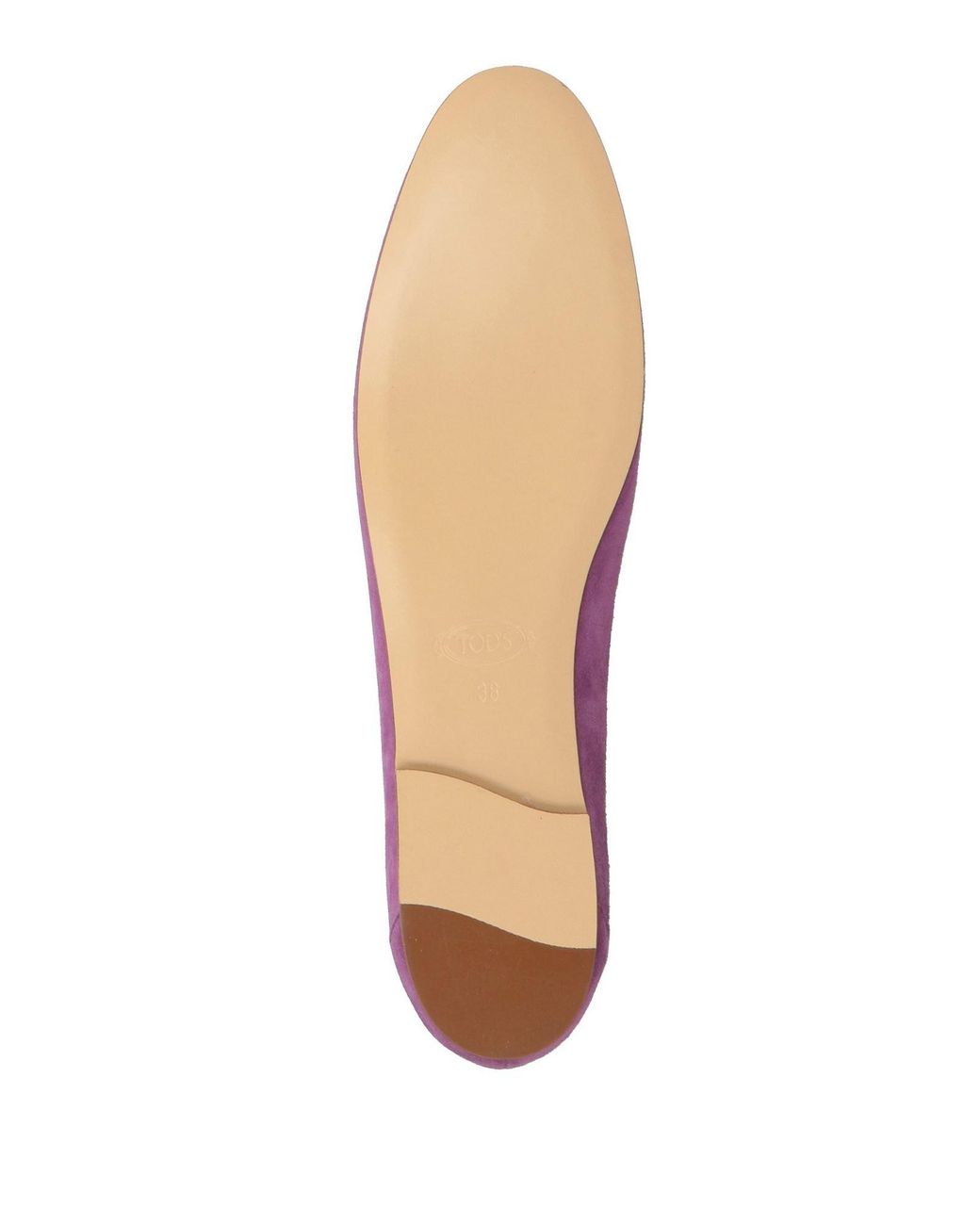 Tod's Purple Loafers