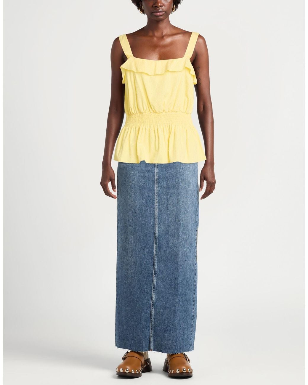 Paul Smith Yellow Top Cotton, Viscose