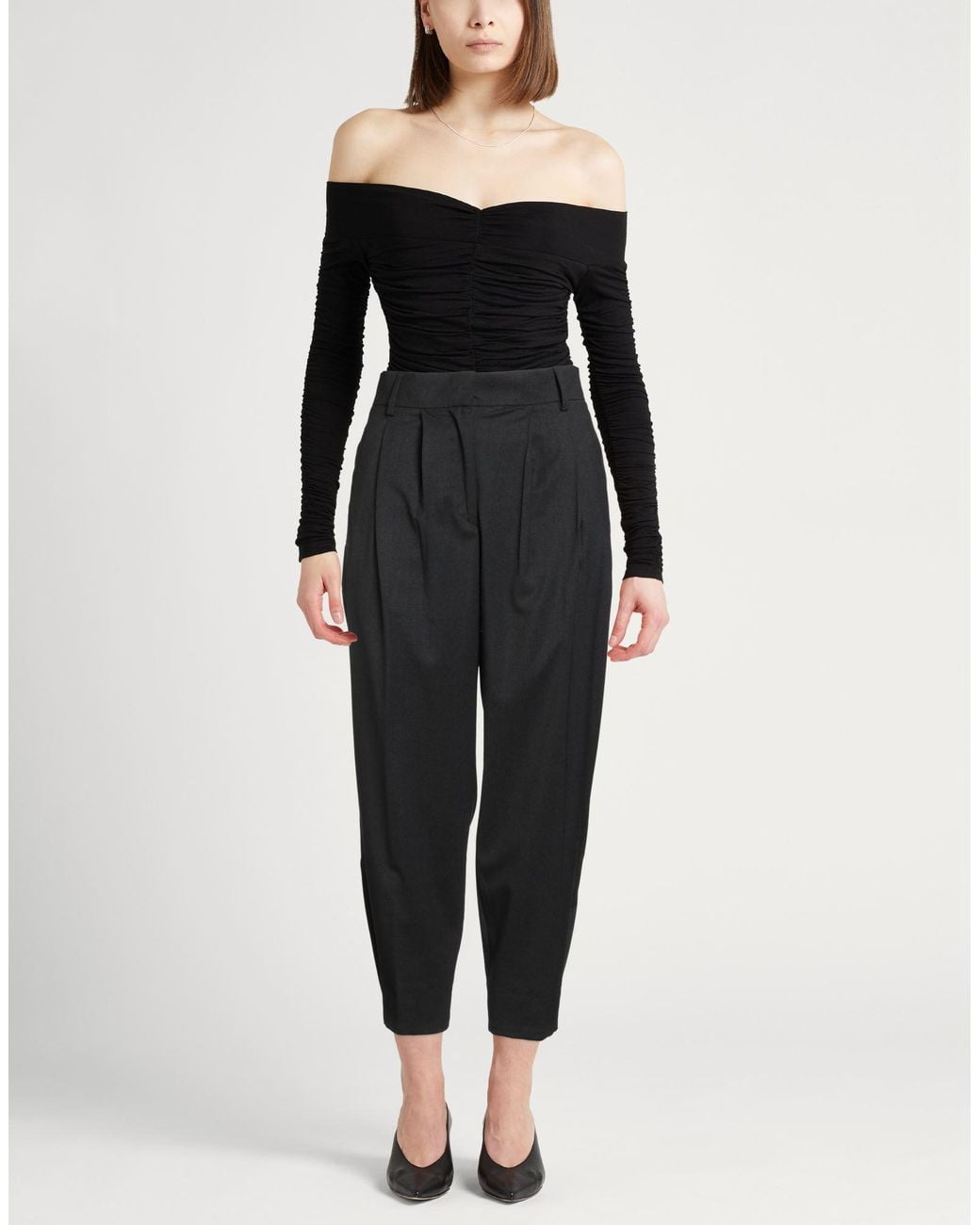 Pantalon Moorer en coloris Black