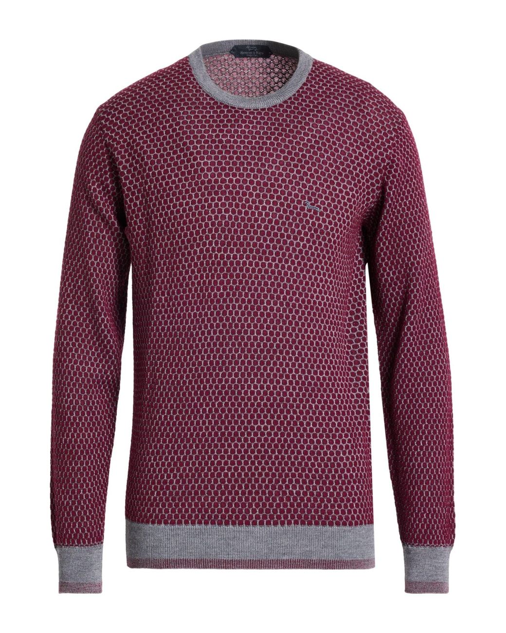 Harmont & Blaine Purple Sweater Wool, Acrylic, Polyamide for men