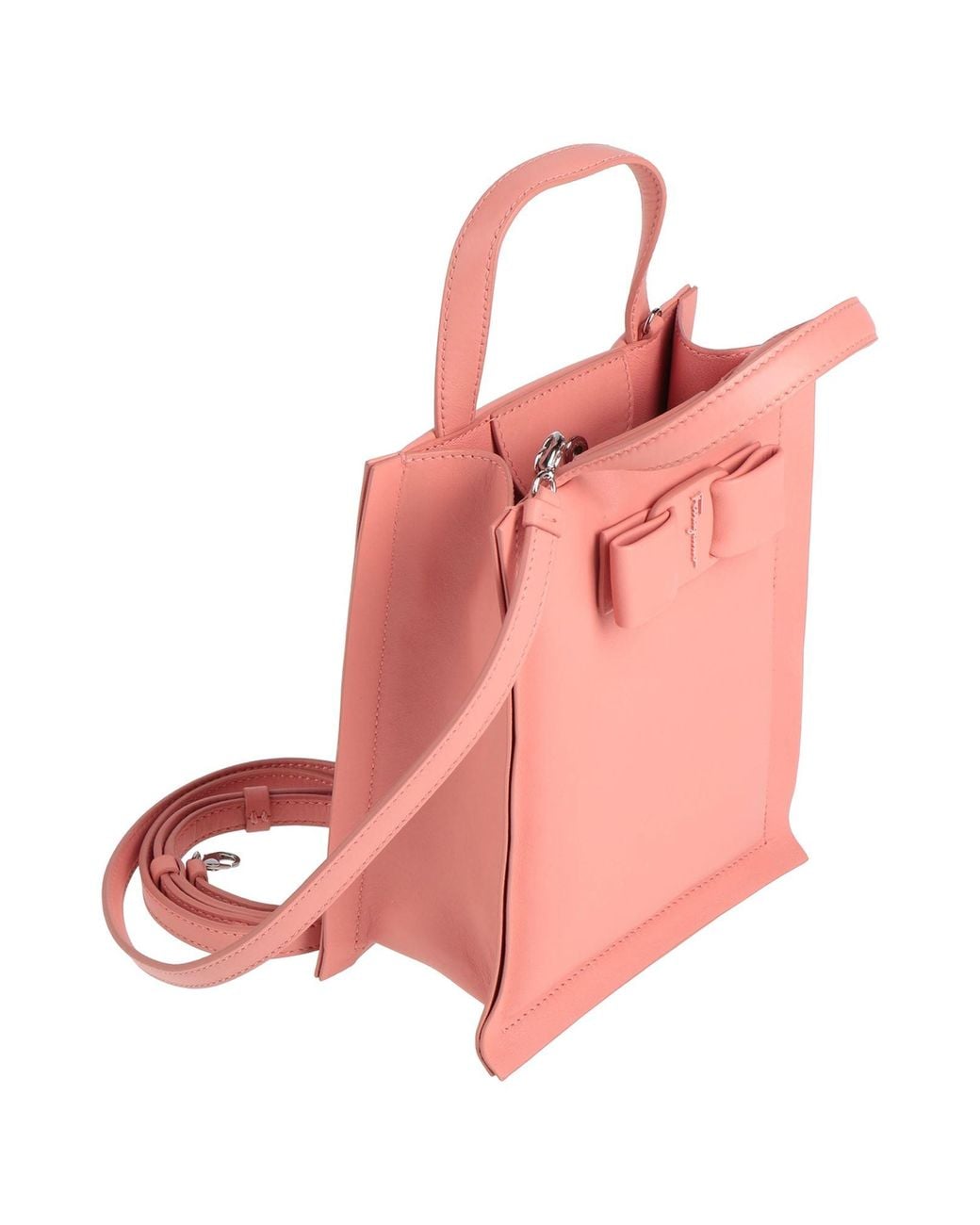 Ferragamo Pink Viva Mini -- Handbag Calfskin