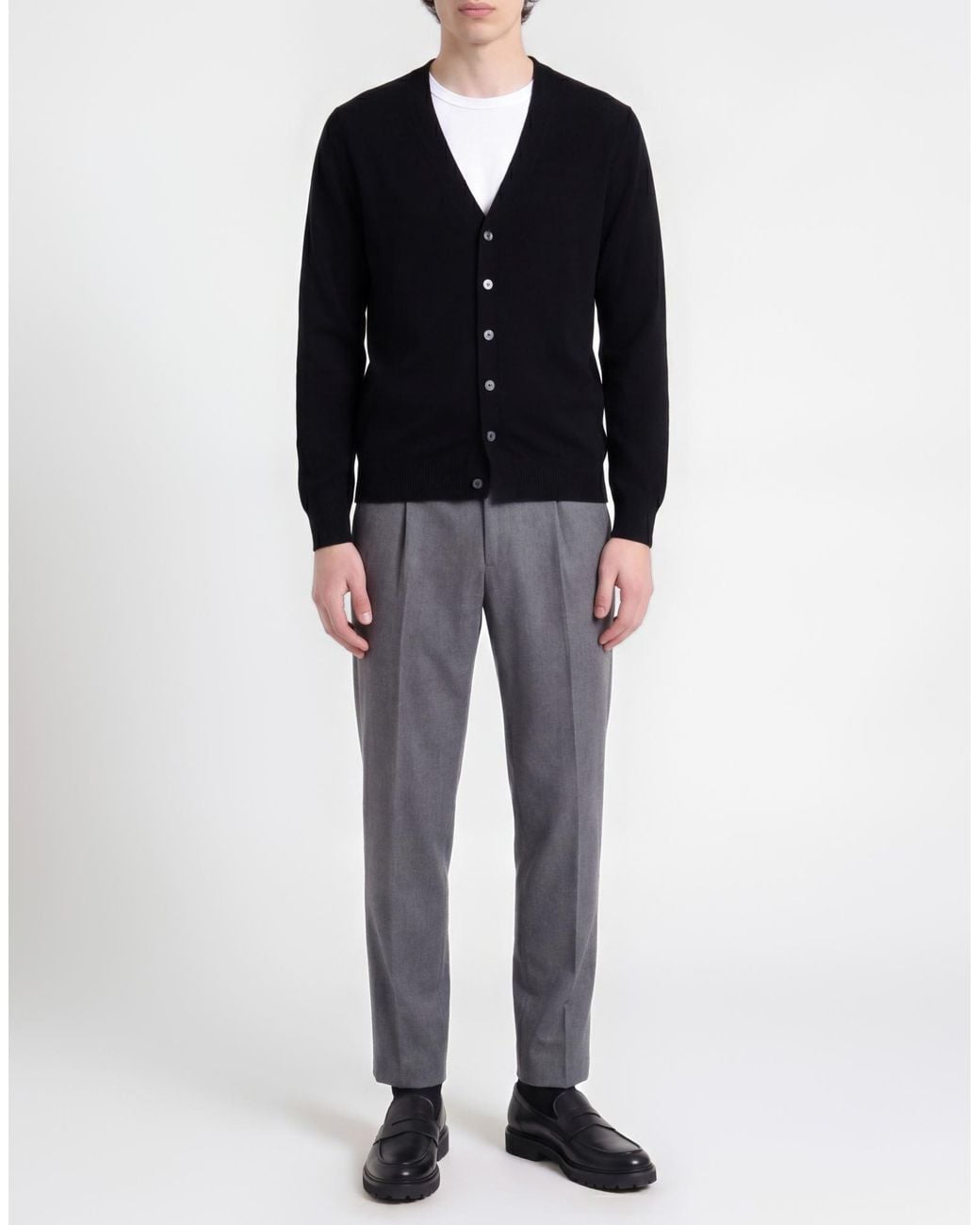 Daniele Fiesoli Black Cardigans for men