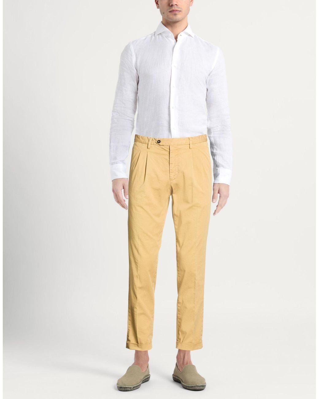 Drumohr Natural Trouser for men