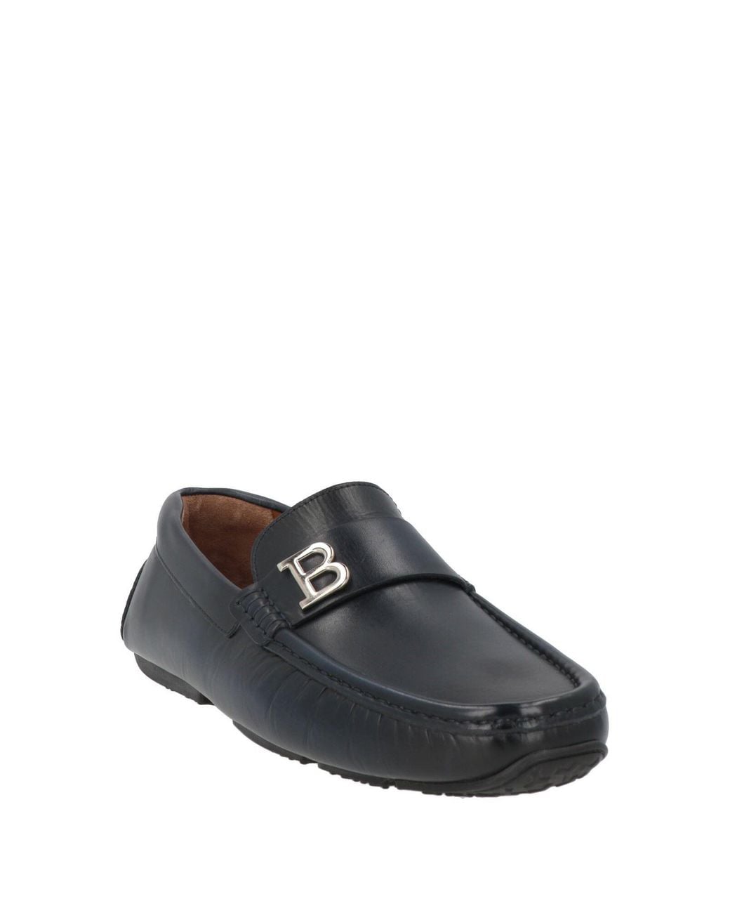 Bally Gray Midnight Loafers Calfskin for men