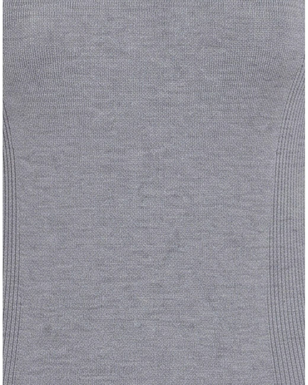 Herno Gray Turtleneck Virgin Wool