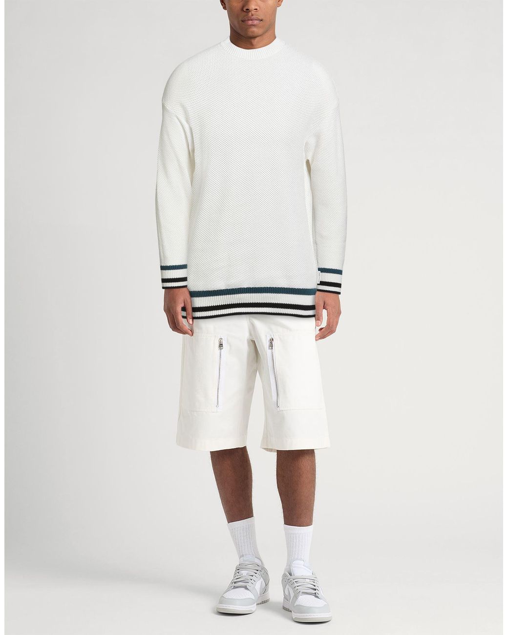 ARMANI EXCHANGE White Sweaters for men