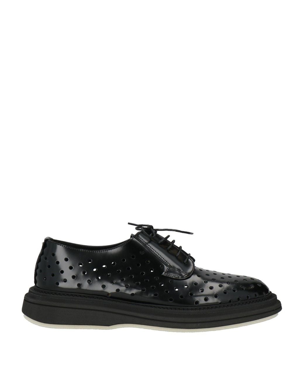 THE ANTIPODE Black Lace-Up Shoes Leather for men