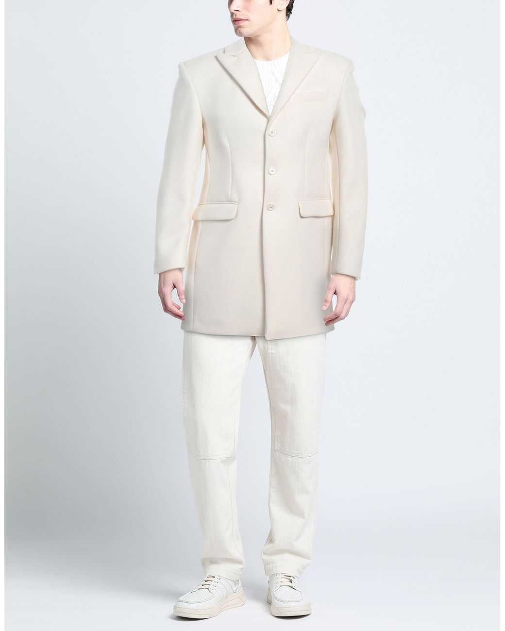 Daniele Alessandrini White Coat for men