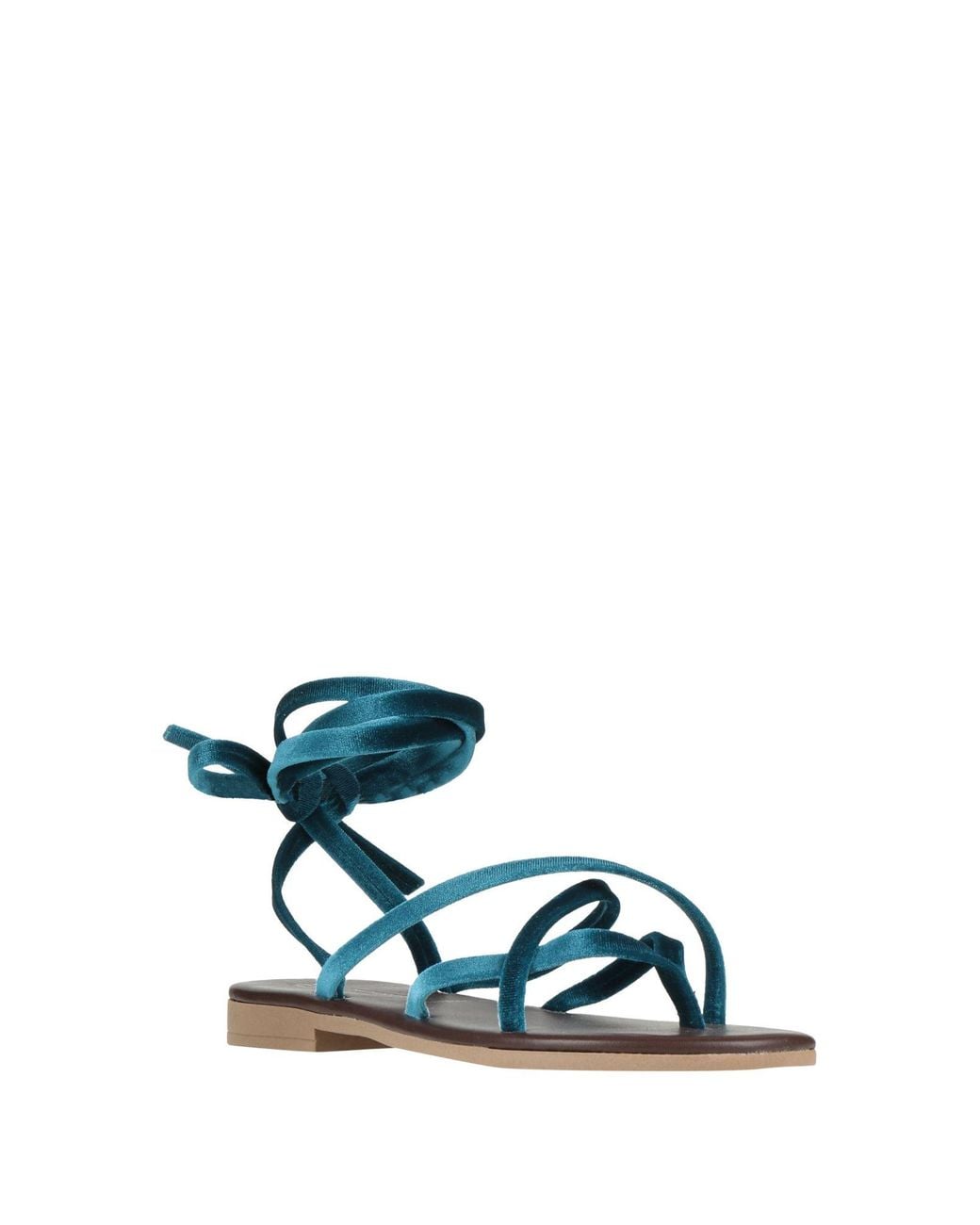 Divine Follie Blue Thong Sandal