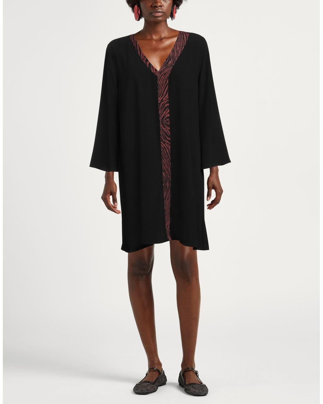 Hanita Black Mini Dress