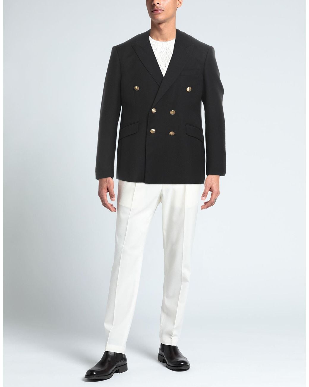 PT Torino Black Blazer for men