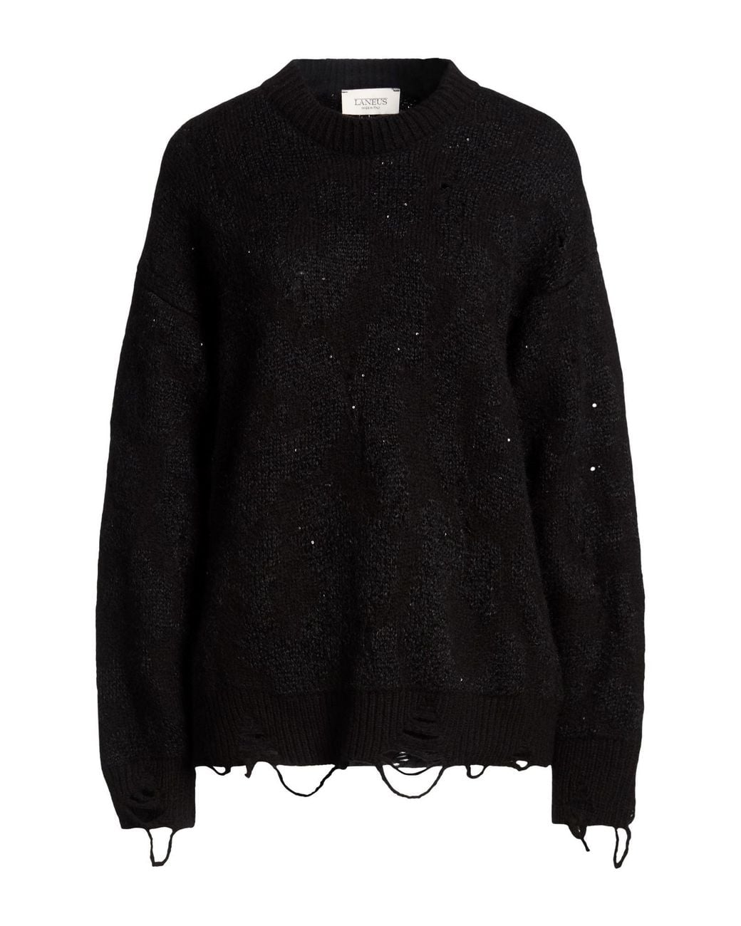 Pullover Laneus en coloris Black