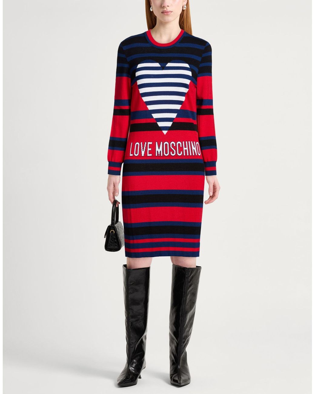 Love Moschino Red Mini Dresses
