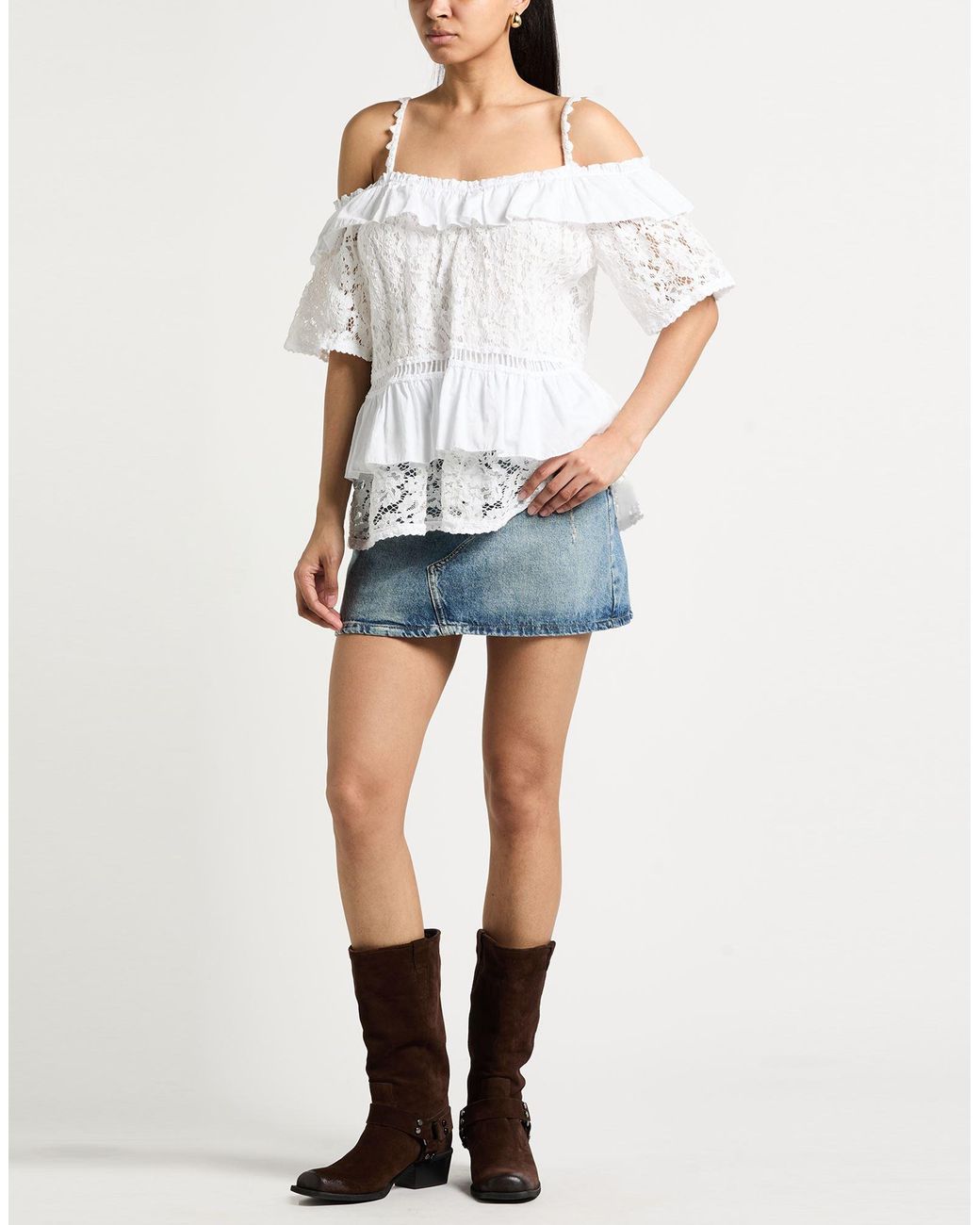 Guess White Top