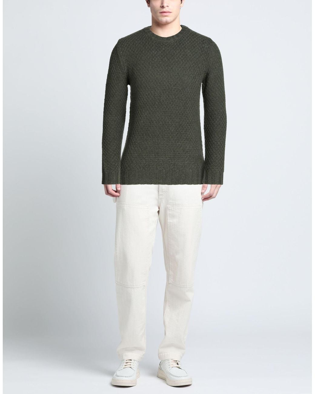Aspesi Green Jumper for men