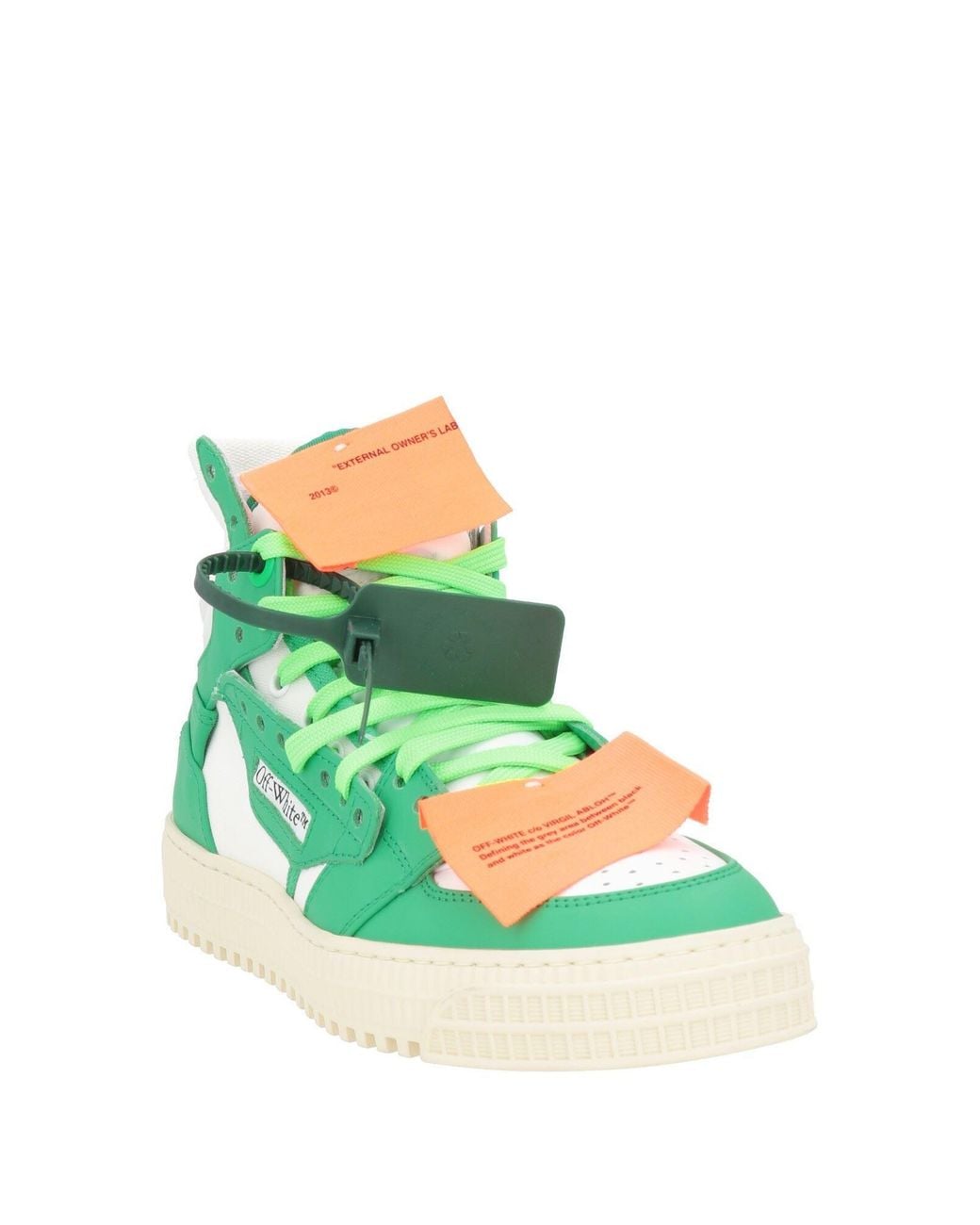 Off-White c/o Virgil Abloh Green Trainers