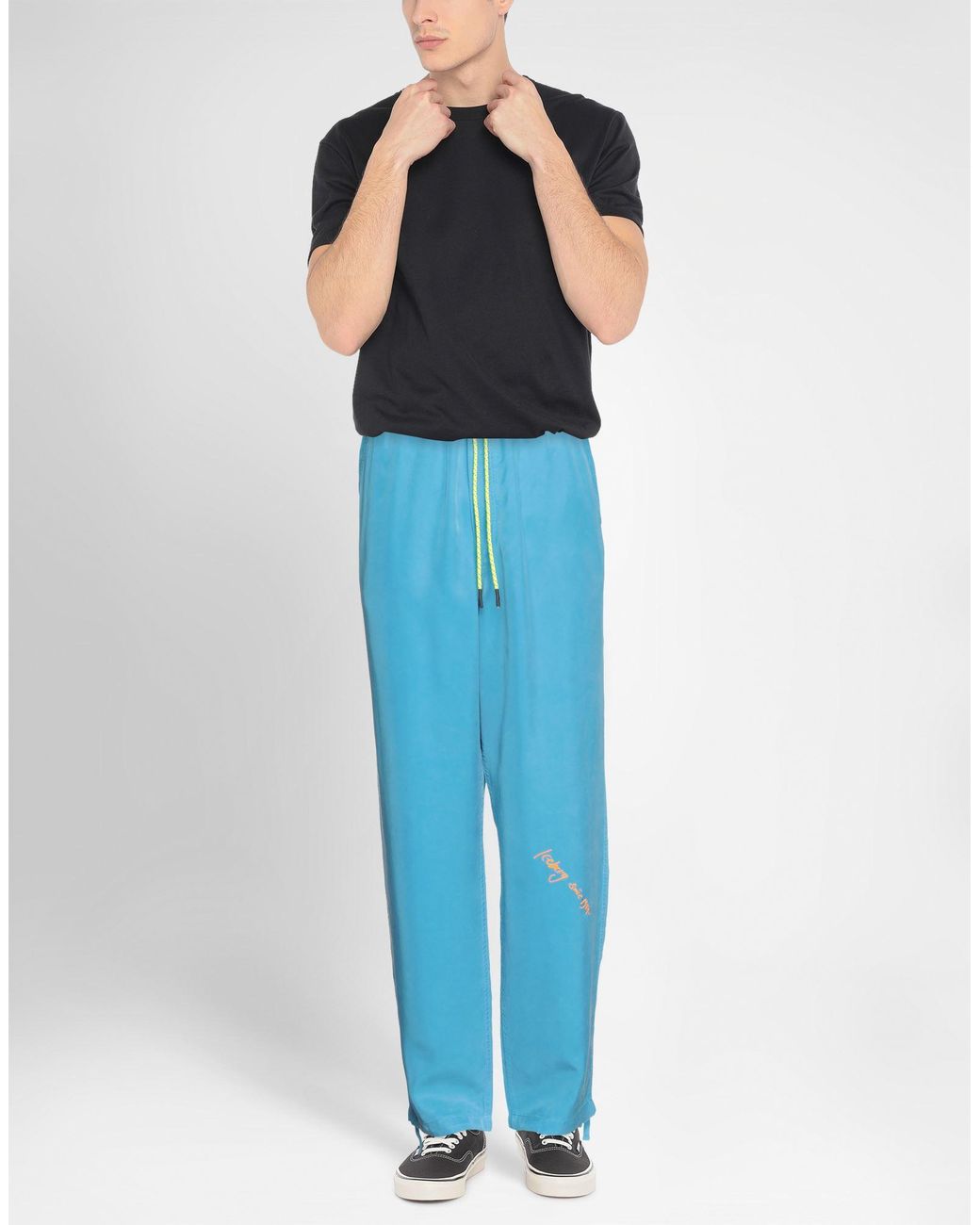 Iceberg Blue Pants for men
