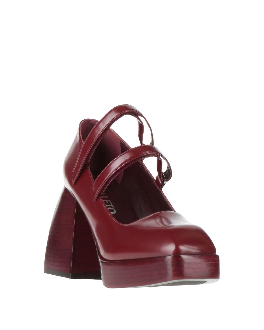 NODALETO Purple Pumps Leather