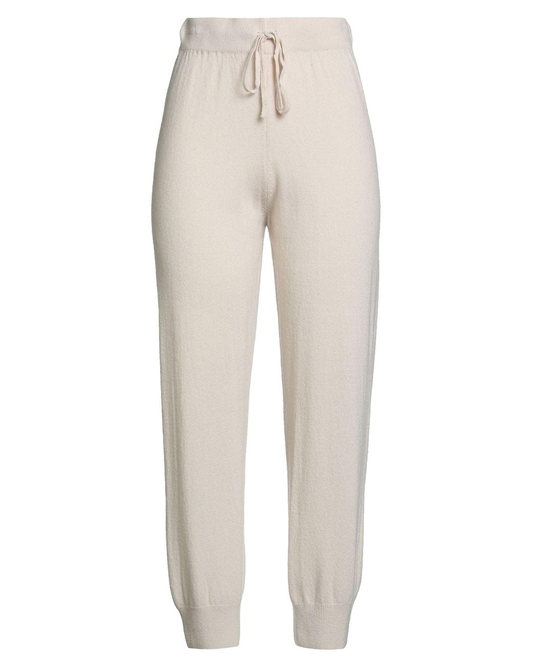 N.O.W. ANDREA ROSATI CASHMERE White Trouser