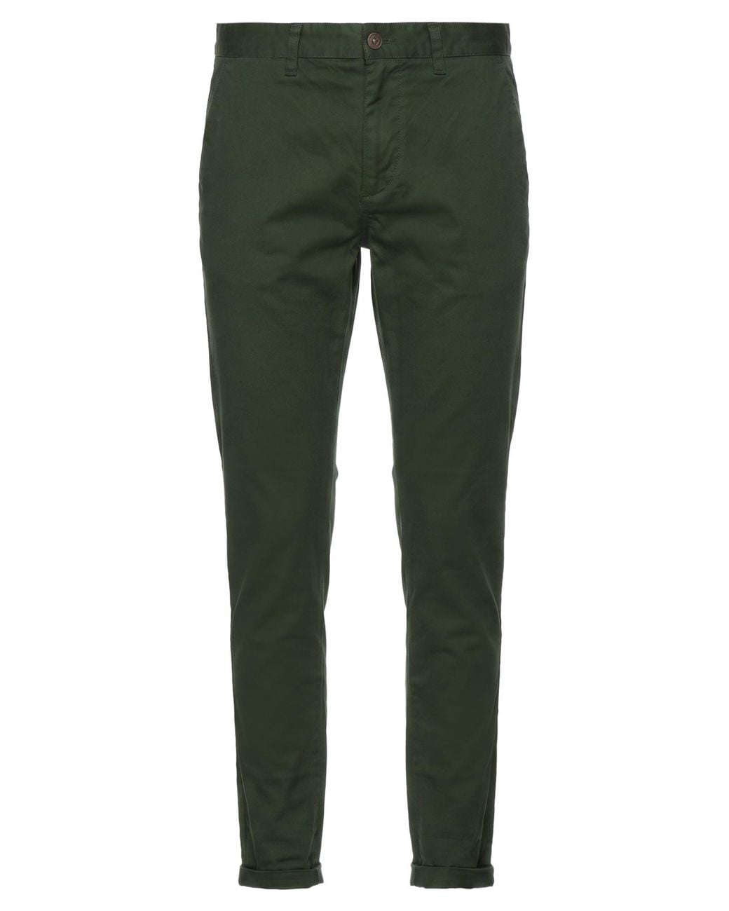 Harmont & Blaine Green Pants Cotton, Elastane for men