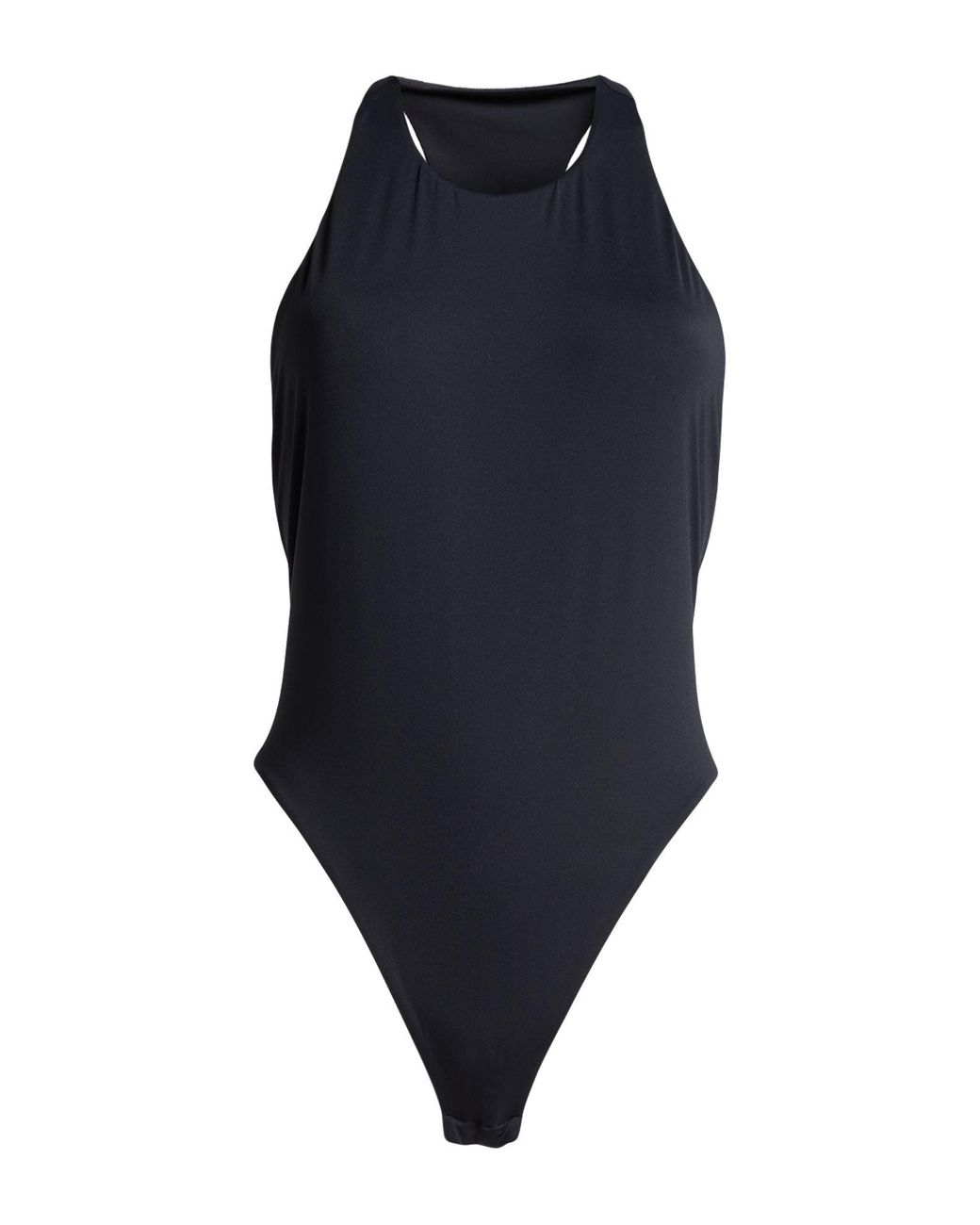 Patrizia Pepe Blue Bodysuit Polyamide, Elastane
