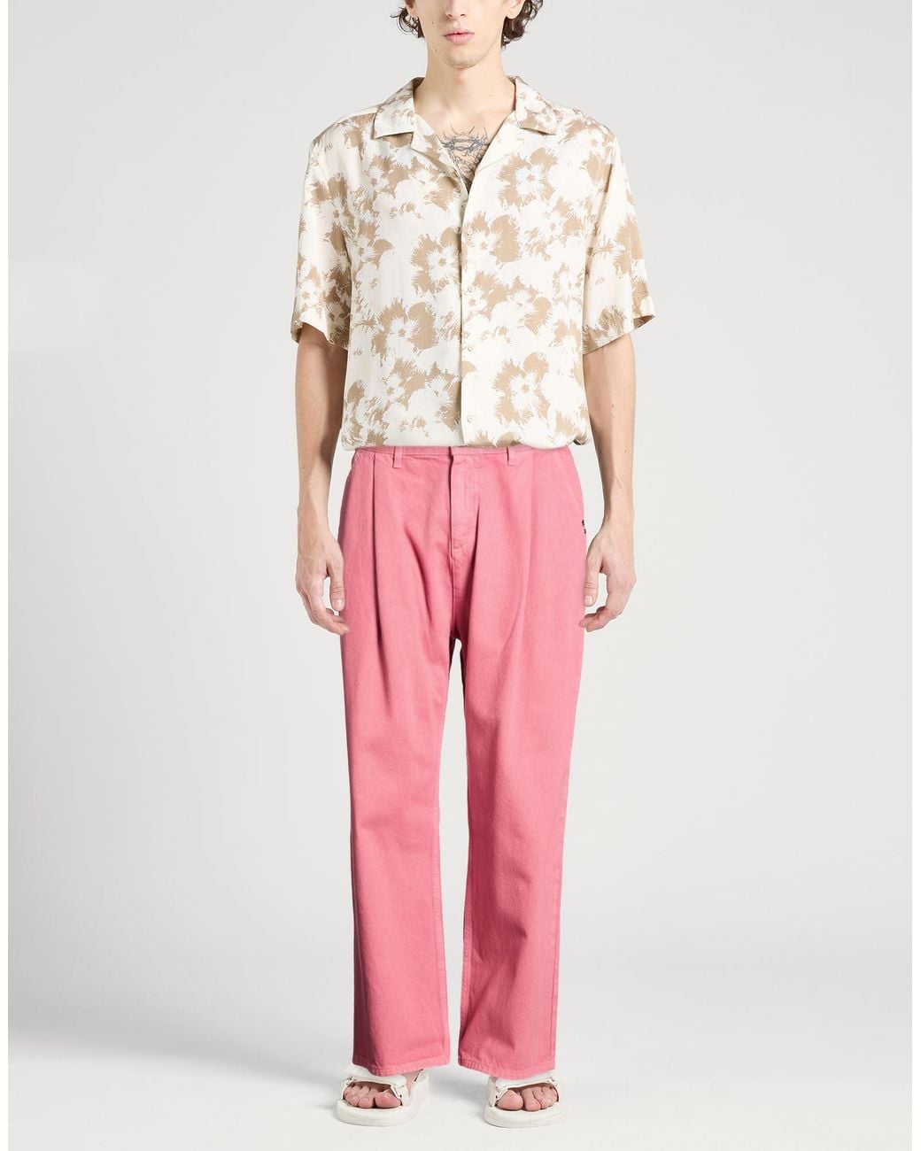 Amish Supplies Pink Pants for men