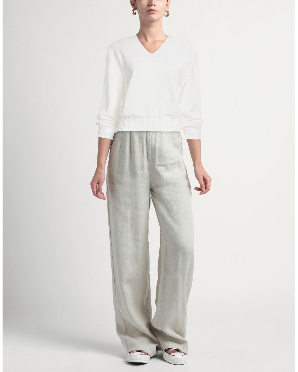 Aragona White Sweaters