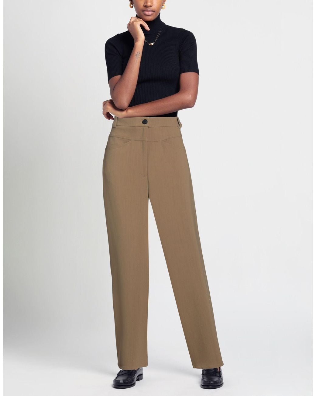 Khaite Natural Trouser