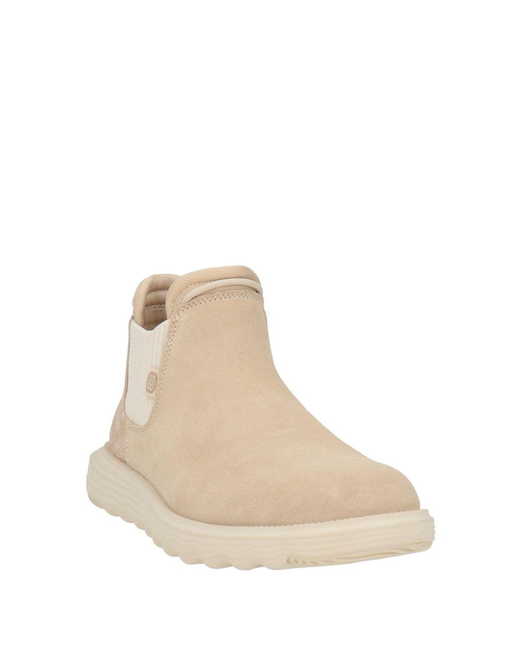 HeyDude Natural Ankle Boots