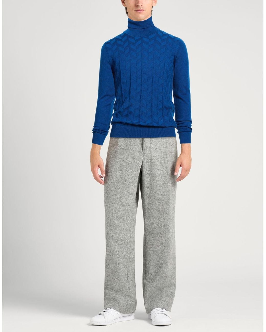 Liu Jo Blue Turtlenecks for men