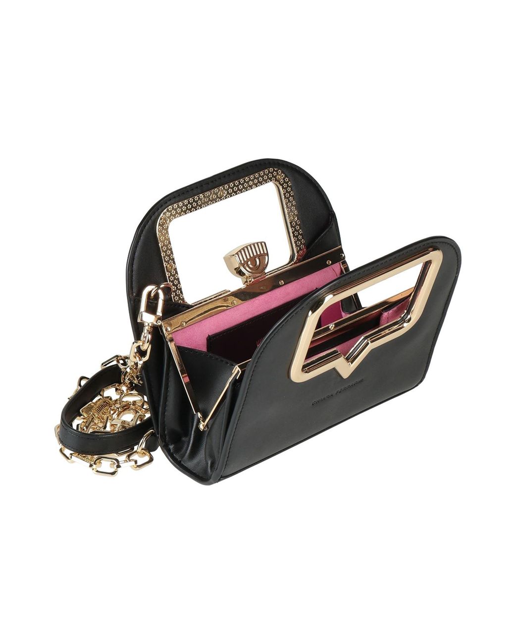 Chiara Ferragni Black Clutches