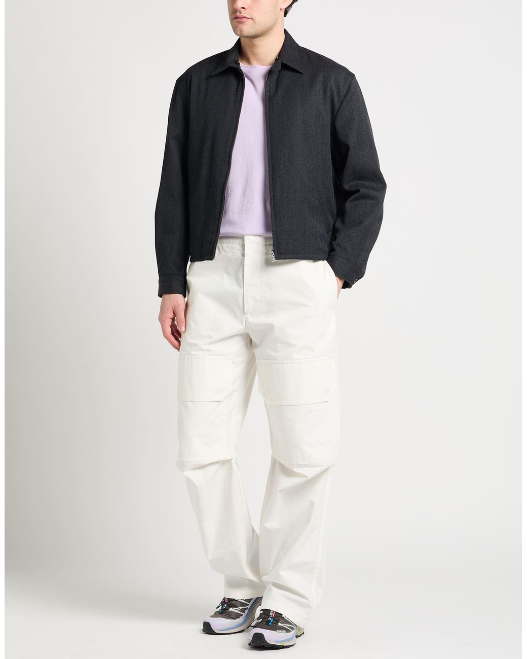 THEORY PROJECT Gray Jackets for men