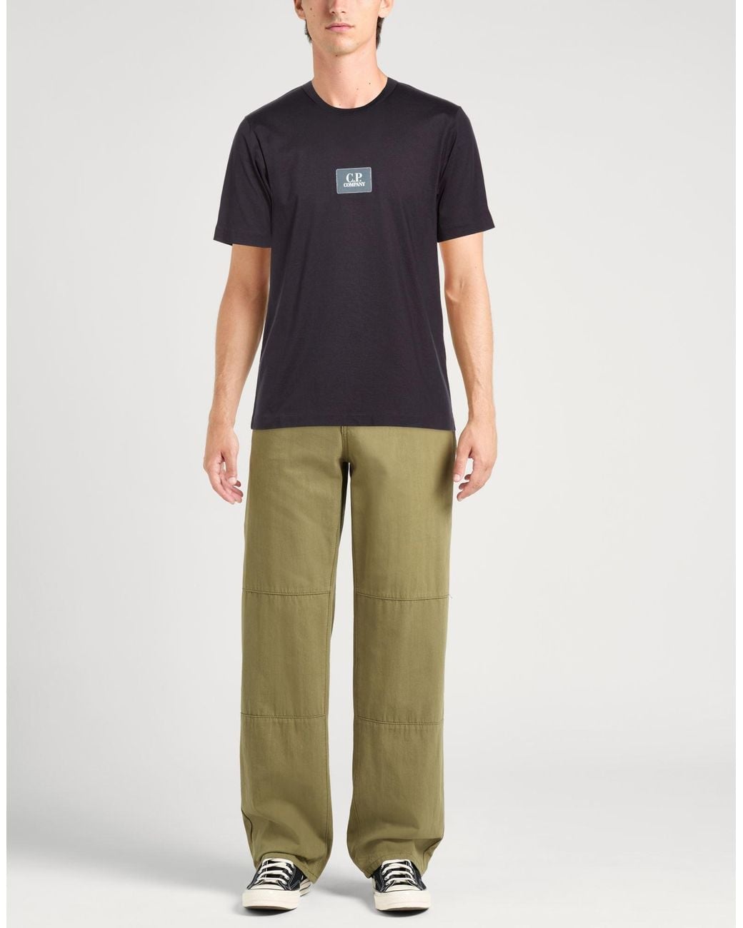 C P Company Blue T-Shirt Cotton for men