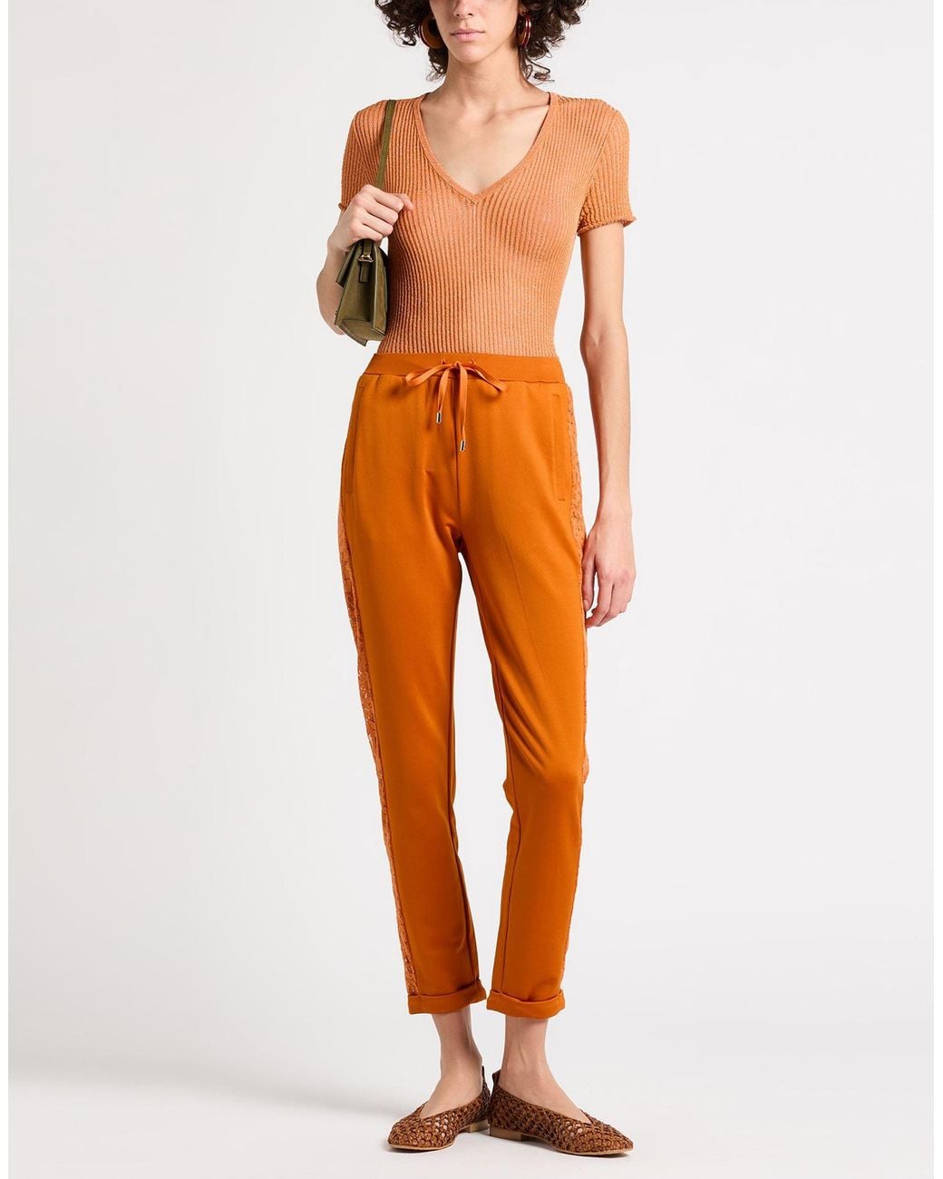Roberto Collina Orange Pullover