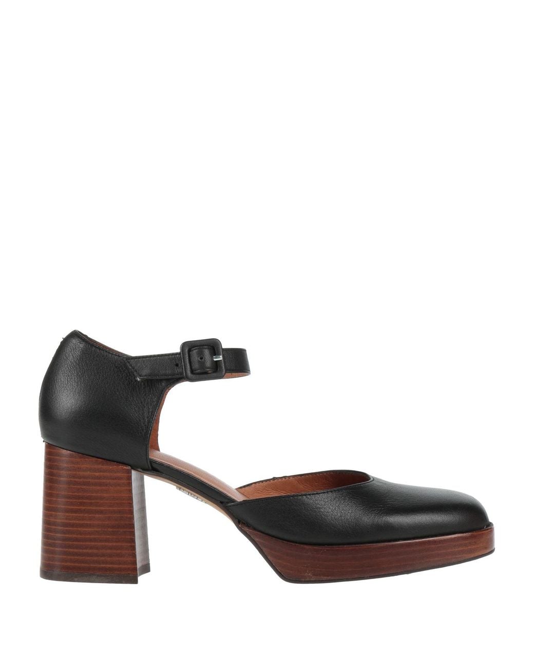 Angel Alarcon Black Pumps Leather