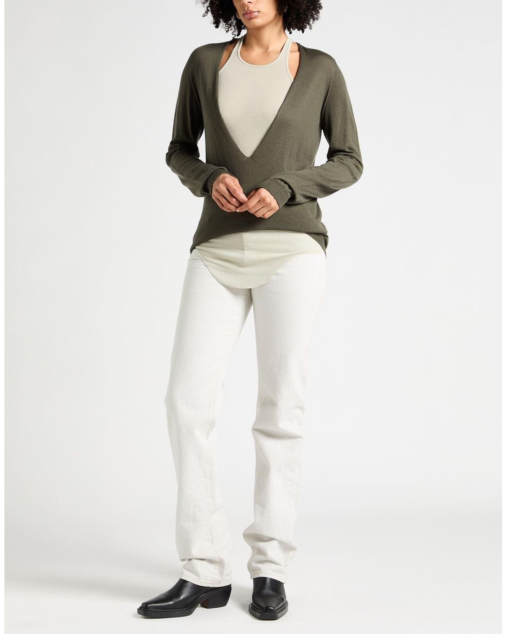 Pullover Rick Owens en coloris Gray