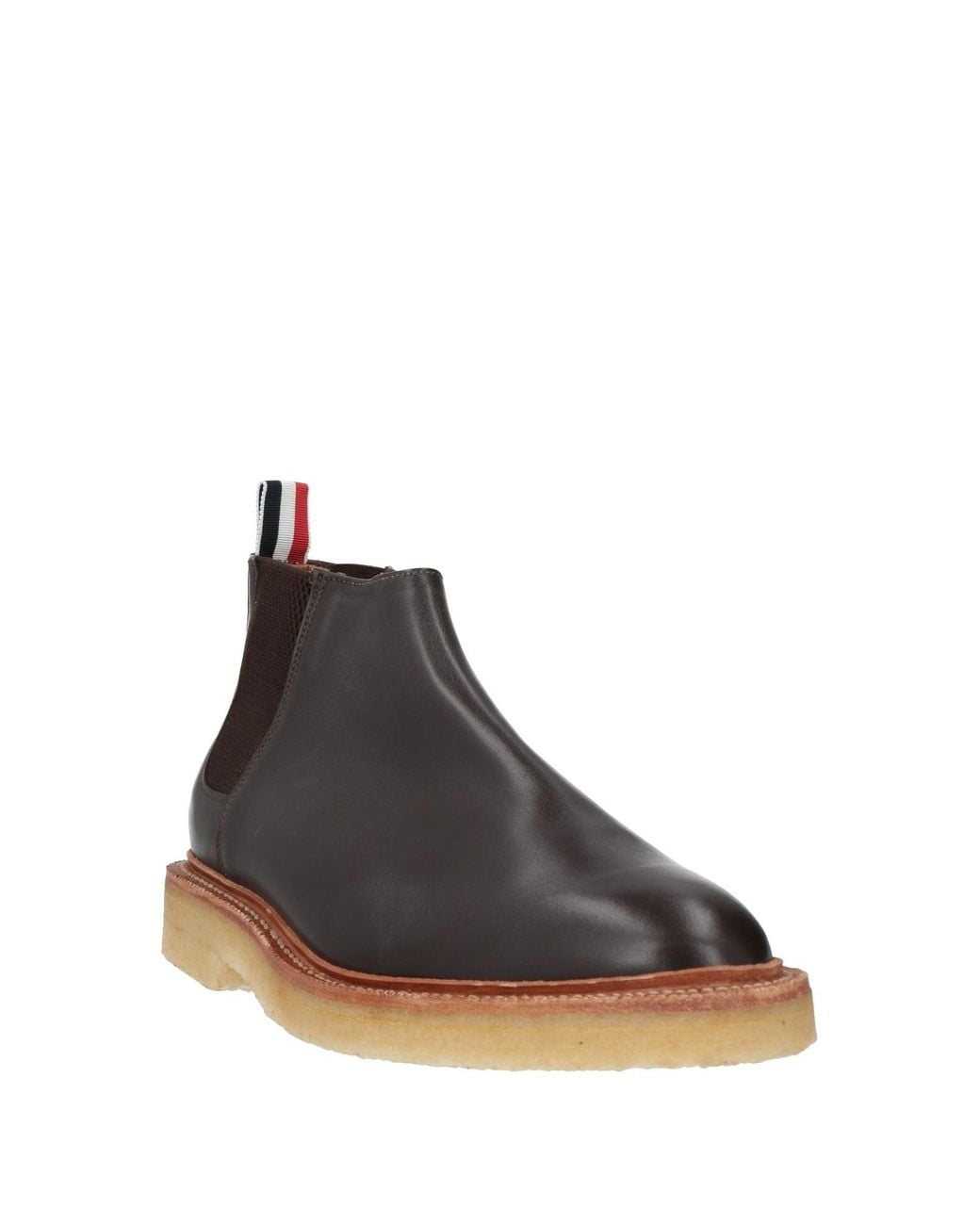 Thom Browne Brown Ankle Boots Leather for men